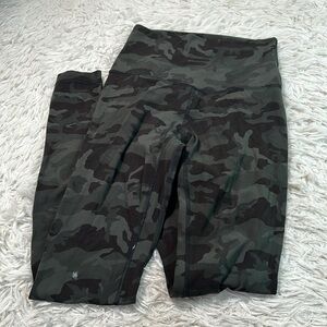 Lululemon Align Pant *Full Length 28" Incognito Camo Multi Gator Green